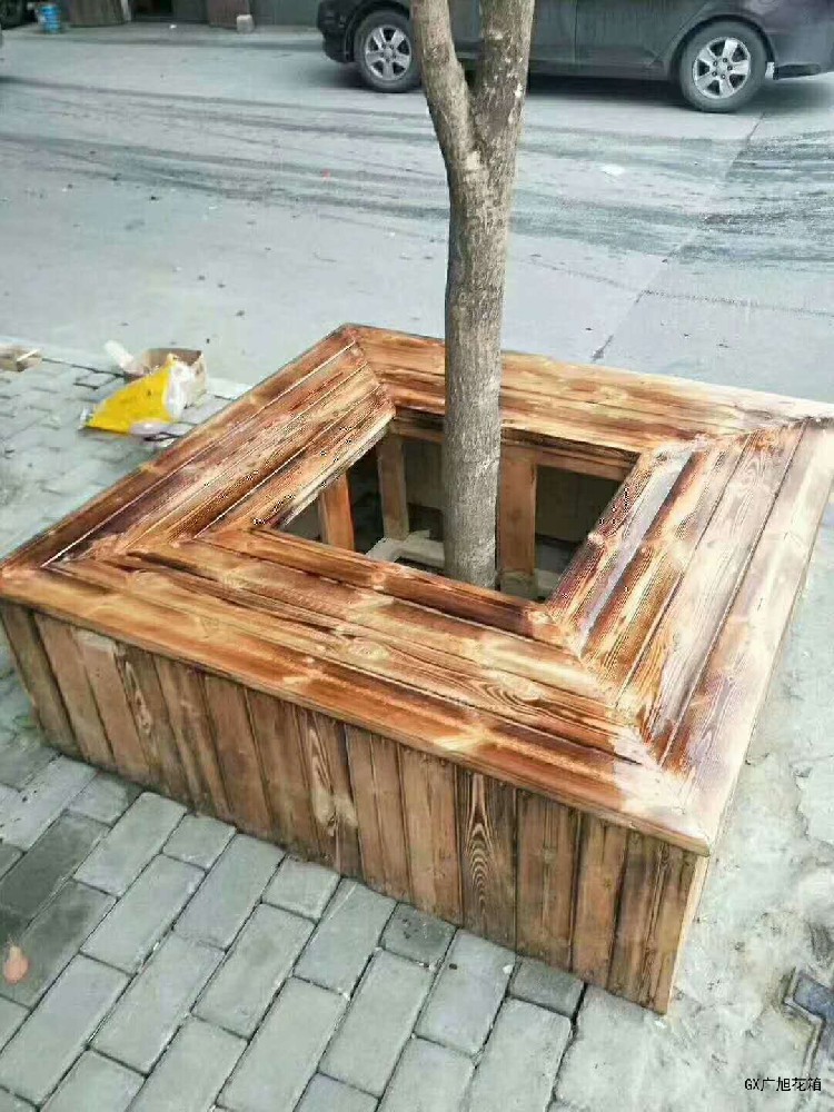 坐凳花箱设计图片